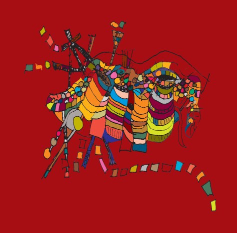 Eating sound #X Red napkin 4 5 2015.jpg